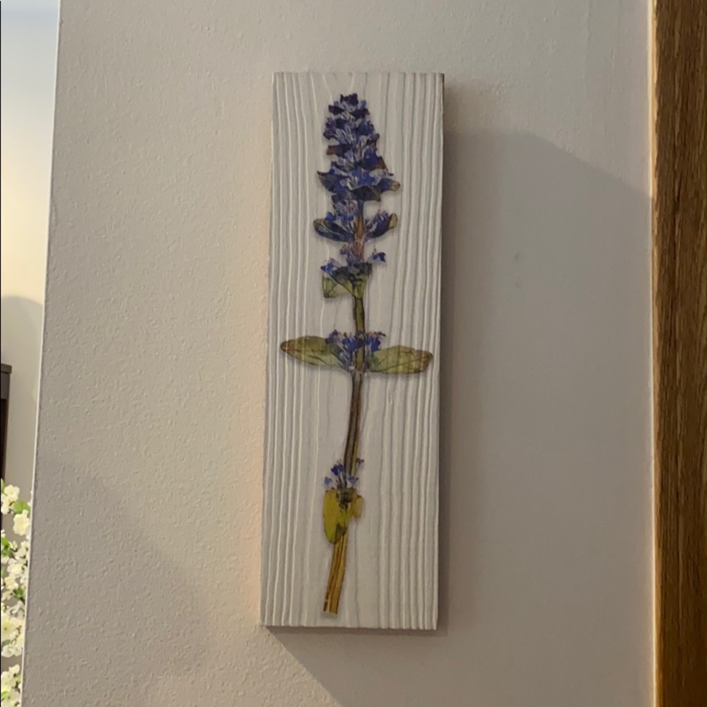Lavender Wooden Wall Art